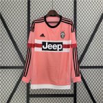 15/16 Juventus Retro Long Sleeve Soccer Football Shirt