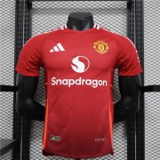 Authentic Manchester United 24/25 Home Match Shirt