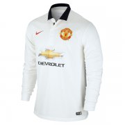 Manchester United 14/15 Long Sleeve Away Soccer Jersey