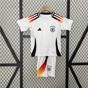 Kids Germany 2024 Home Soccer Kit (Shirt+Shorts)