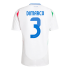 UEFA Euro 2024 Italy Football Shirt Away White Jersey DIMARCO #3