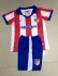 Kids ATLETICO MADRID 14/15 Home Soccer Kit(Shirt+shorts)