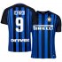 Inter Milan Home 2017/18 #9 Mauro Icardi Soccer Jersey Shirt