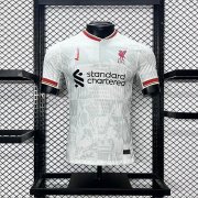 24/25 Liverpool Away White Soccer Jersey Football Shirt (Authentic Version)