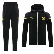 24/25 Borussia Dortmund Jacket Hoodie - Black