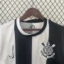 SC CORINTHIANS 24/25 AWAY BLACK SOCCER JERSEY SHIRT