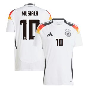 UEFA Euro 2024 Germany Home MUSIALA #10 Soccer Jersey Football Shirt