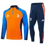 24/25 Juventus Orange Half Zipper TrackSuit