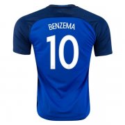 France Home 2016 BENZEMA #10 Soccer Jersey