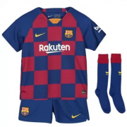 Kids Barcelona 2019/20 Home Soccer Kit (Shirt+Shorts)