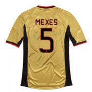 13/14 AC Milan #5 Mexes Third Golden Jersey