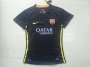 13-14 Barcelona Away Black Womens Soccer Jersey Shirt