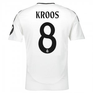 KROOS #8 Real Madrid 24/25 Home White Shirt