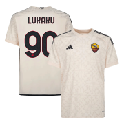 AS Roma 23/24 Away Soccer Jersey Football Shirt LUKAKU #90
