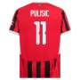 AC Milan 24/25 Home Shirt PULISIC #11 - UCL Font