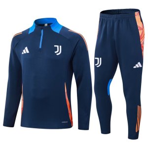 24/25 Juventus Blue Half Zipper TrackSuit