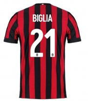 AC Milan Home 2017/18 biglia #21 Shirt