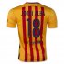 Barcelona Away 2015-16 JORDI ALBA 18 Soccer Jersey Yellow