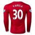 Manchester United LS Home 2015-16 VARELA #30 Soccer Jersey