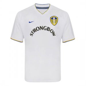 LEEDS UNITED RETRO 2001 HOME FOOTBALL SHIRT