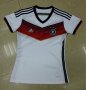 2014 Germany Home White Women's Soccer Jersey Shirt