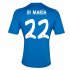 13-14 Real Madrid #22 Di Maria Away Blue Soccer Jersey Shirt