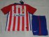 Kids Atletico Madrid 2015-16 Home Soccer Kit(Shirt+Shorts)