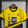 KIDS BORUSSIA DORTMUND 23/24 HOME SOCCER KIT (JERSEY + SHORTS)