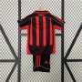 Kids AC Milan 06/07 Home Soccer Suit Football Kit (Shirt+Shorts)