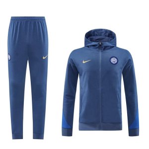 24/25 Inter Milan Jacket Hoodie - Grey