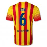 13/14 Barcelona #6 XAVI Away Shirt