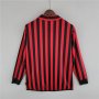 AC Milan 99/00 Retro Home Long Sleeve Shirt