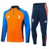 24/25 Juventus Orange Half Zipper TrackSuit