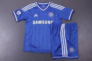 Kids Chelsea 13/14 Home Jersey Kit(Shirt+shorts)