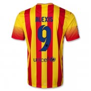 13/14 Barcelona #9 ALEXIS Away Shirt