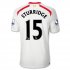 13-14 Liverpool #15 STURRIDGE Away White Soccer Jersey Shirt