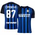 Inter Milan Home 2017/18 #87 Antonio Candreva Soccer Jersey Shirt