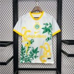 24/25 Inter Milan Yellow Pre Match Jersey Football Shirt