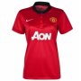 13-14 Manchester United Home Women's Jersey Shirt