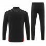 AC Milan 24/25 Black Half Zipper Tracksuit