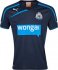 13-14 Newcastle United Away Navy Soccer Jersey Shirt