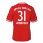 13-14 Bayern Munich #31 Schweinsteiger Home Shirt