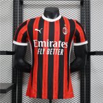 AC Milan 24/25 Home Shirt (Authentic Version)