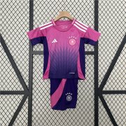 Kids Germany 2024 Away Soccer Kit (Shirt+Shorts)