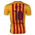 Barcelona Away 2015-16 MESSI 10 Soccer Jersey Yellow