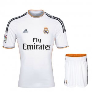 13-14 Real Madrid Home Jersey Kit(Shirt+Shorts)