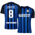 Inter Milan Home 2017/18 #8 Stevan Jovetic Soccer Jersey Shirt