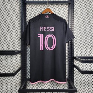 2023 INTER MIAMI AWAY BLACK SHIRT MESSI #10