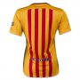 Barcelona 2015-16 Away Women's Soccer Jersey Yellow