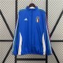 UEFA Euro 2024 Italy Reversible Trench Jacket White/Blue